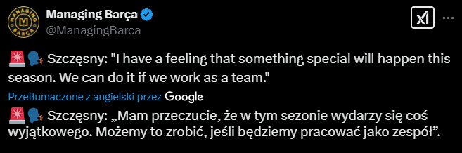 SŁOWA Szczęsnego po meczu z Rayo na temat ''CZEGOŚ''